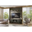 Ver imagem 4 de Home Theater Laguna com Painel Para TV até 65 Polegadas Jade Oliva - Madetec