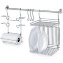 Ver imagem 1 de Kitchen Set 03 Suporte Rolos Escorredor Pratos Passerini