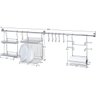 Kit Cozinha Suspensa Cook Home Escorredor Porta Rolos Kit01 - 3