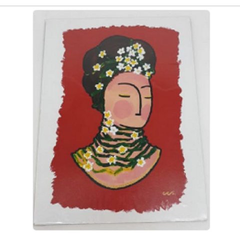 Obra de Arte Frida Primavera - Artista Cristovão CCS.