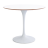 Conjunto Mesa Saarinen Branca 90cm e 4 Cadeiras Leda Fendi - 4
