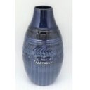 Ver imagem 1 de Vaso de cerâmica Lapidado, Azul Lila - Alto