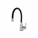 Ver imagem 1 de Torneira Misturador Monocomando para Cozinha Baixo Preto - Dom Color Perflex