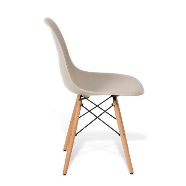 Cadeira Charles Eames Wood Design Eiffel de Jantar Fendi - 3