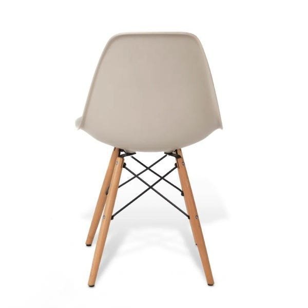 Cadeira Charles Eames Wood Design Eiffel de Jantar Fendi - 5