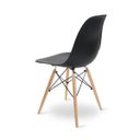 Ver imagem 4 de Cadeira Charles Eames Wood Design Eiffel de Jantar Preta