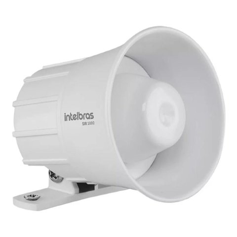 Sirene 105db Intelbras Sir1000 Branca Potência 1km