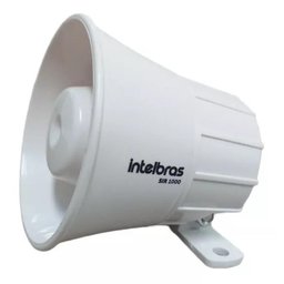 Sirene 105db Intelbras Sir1000 Branca Potência 1km - 8