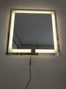 Ver imagem 4 de Espelho quadrado jateado iluminado com led quente 60x60cm TOUCH