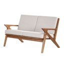Ver imagem 2 de Sofá para Sala 2 Lugares 117cm x 85cm Oslo