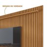 Painel Ripado com Nicho Suspenso para Tv até 75 Polegadas 2.2 Nature Versátil Giga Móveis - 2