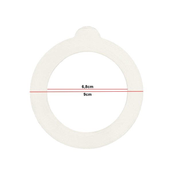 Anel Vedação Original Pote Fido Bormioli 5 Litros Kit 6 Und - 3