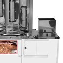 Ver imagem 3 de Carrinho de Churrasco Grego Cefaz Branco Rodas Pneumáticas e Guarda Sol Bl20p/gs