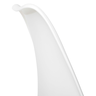 Kit 4 Cadeiras Jantar Eames Wood Leda Design Estofada Branca - 5