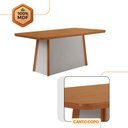 Ver imagem 5 de Mesa de Jantar Diane 180cm Tampo Mdf Laminado com 6 Cadeiras Eloise Moderna Mobília
