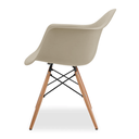 Ver imagem 4 de Kit 4 Cadeiras de Jantar Charles Eames Wood Daw Braço Fendi