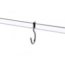 Ver imagem 2 de Barra de Piatina em Aço 45cm com 6 Ganchos Bella Cucina Future