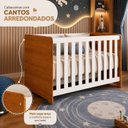 Ver imagem 7 de Berço Mali 2 em 1 para Colchão 130x70 cm 100% MDF Reller