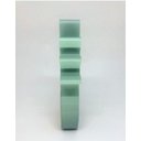 Ver imagem 3 de Peça decorativa em madeira abacaxi Pineapple Crow verde - 11 x 20cm