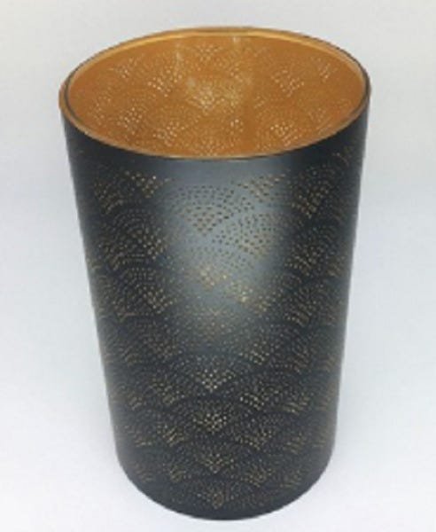 Lanterna E Vaso 2 In 1 Per Cimitero 29 Cm | Resistente Alle Intemperie | Con Candela | Regalo Funerario - 2