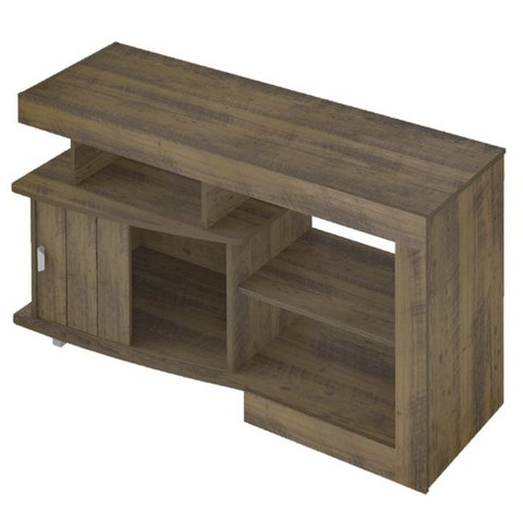 Rack Bancada para Tv 50 Pol 1p 122 Cm Pinho Arly