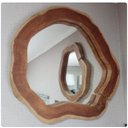 Ver imagem 2 de Espelho de Madeira Teka - Grande 50x50 cm