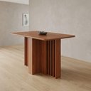 Ver imagem 5 de Mesa de Jantar Isadora 22123 4 Lugares Retangular MDF 130x80cm Cinamomo Milani Movelaria
