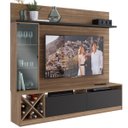 Ver imagem 2 de Estante Home para TV Até 60 Polegadas 1 Porta de Vidro Veneza Quiditá