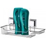 Suporte para Shampoo e Sabonete com Ventosa Qualità Premium Inox Future - 1