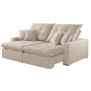 Sofá Império Retrátil e Reclinável 250 Cm Braço 25 Cm Meu Sofá Online