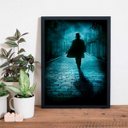 Ver imagem 2 de Quadro Senhor Tranca Rua Das Almas 33x24cm:Madeira preta