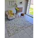 Ver imagem 2 de Tapete de Couro Quadriculado 2,00 X 1,50 M Salino Preto