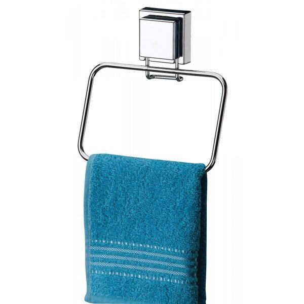 Toalheiro Argola Inox 18cm com Ventosa Qualità Premium Inox Future - 1