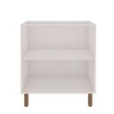 Ver imagem 3 de Balcão para Cozinha 80cm C/ 2 Portas Prateleiras 100% Mdf Cor:branco Fosco/ Teka Soho