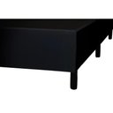 Ver imagem 3 de Cama Box Base Casal Universal Courano Black (138x188x20) - Costa Rica