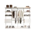 Ver imagem 3 de Closet Aberto Modulado para Casal 245cm Eminence Branco