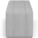 Ver imagem 7 de Puff Decorativo Living Sala de Estar 160 cm Roma W01 Linho Cinza - Lyam Lyam Decor