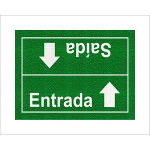 Tapete Capacho Entrada e Saída