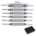 Ver imagem 2 de Broca Extrator Parafusos Quebrados Emperrados Espanados