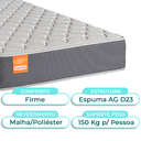 Ver imagem 2 de Kit Cama Box Bau + Cabeceira + Colchão Solteiro D23 - Pro - Inducol