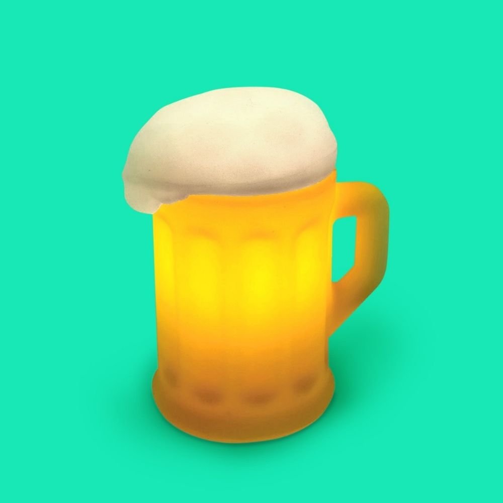 Luminária Abajur Usare Copo Caneca de Chopp Cerveja com Lâmpada LED - 4