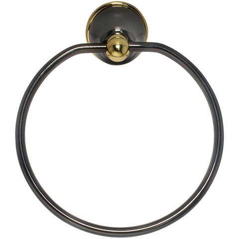 Porta Toalha Argola Onix Fume Belle Epoque Deca - 2050s
