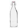 Garrafa Vidro Hermética 1000ml Swing Armazenar Bebidas 5 Pcs - 2
