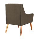 Ver imagem 4 de Poltrona Decorativa Ariane Linho Cores - DS Estofados - CACAU