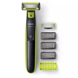 Barbeador Elétrico Philips One Blade Rosto e Corpo QP2620/10 Bivolt Seco e Molhado - 1 Barbeador Elétrico Philips One Blade Rosto e Corpo QP2620/10 Bivolt Seco e Molhado - 1