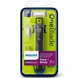 Barbeador Elétrico Philips One Blade Rosto e Corpo QP2620/10 Bivolt Seco e Molhado - 7 Barbeador Elétrico Philips One Blade Rosto e Corpo QP2620/10 Bivolt Seco e Molhado - 7