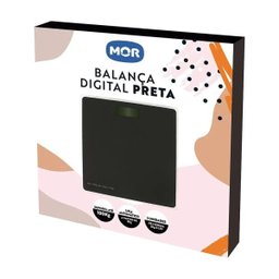 Balança digital de banheiro vidro academia corporal MOR 180 kg - 4