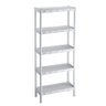Estante Branca Plástico Modular com 5 Prateleiras Agraplast - 1