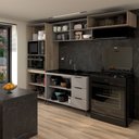 Ver imagem 4 de Cozinha Completa Modulada 9 Portas 3 Gavetas Imperial/fume - Panorama Móveis