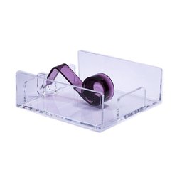 Porta Guardanapo em Acrílico Premium 14x14cm Roxo - 1